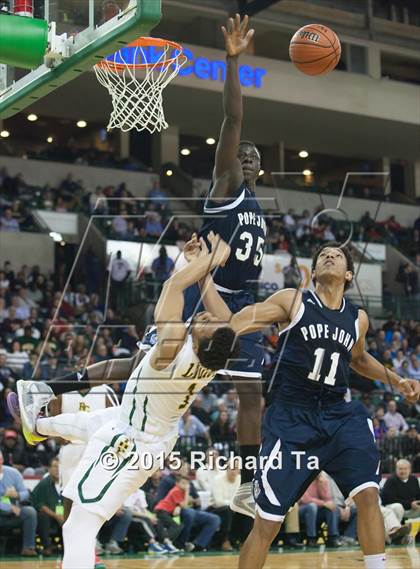 Thumbnail 1 in Pope John XXIII vs. Roselle Catholic (NJSIAA Tournament of Champions Final)  photogallery.