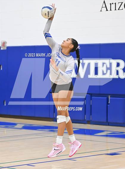 Thumbnail 3 in Chandler @ Xavier College Prep (Senior Night) photogallery.