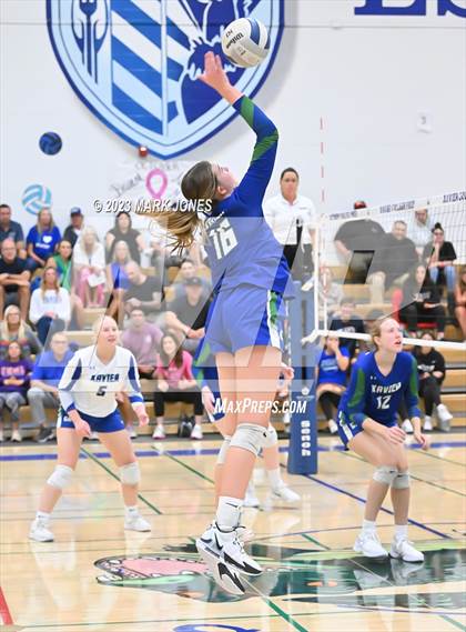 Thumbnail 1 in Chandler @ Xavier College Prep (Senior Night) photogallery.