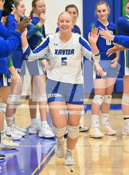 Thumbnail 3 in Chandler @ Xavier College Prep (Senior Night) photogallery.
