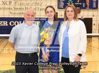 Thumbnail 2 in Chandler @ Xavier College Prep (Senior Night) photogallery.