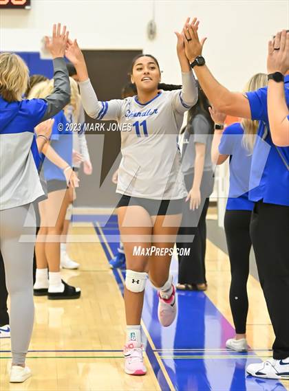 Thumbnail 2 in Chandler @ Xavier College Prep (Senior Night) photogallery.