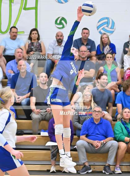 Thumbnail 2 in Chandler @ Xavier College Prep (Senior Night) photogallery.