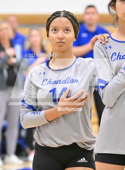Thumbnail 3 in Chandler @ Xavier College Prep (Senior Night) photogallery.