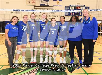 Thumbnail 2 in Chandler @ Xavier College Prep (Senior Night) photogallery.