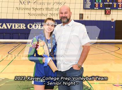 Thumbnail 1 in Chandler @ Xavier College Prep (Senior Night) photogallery.