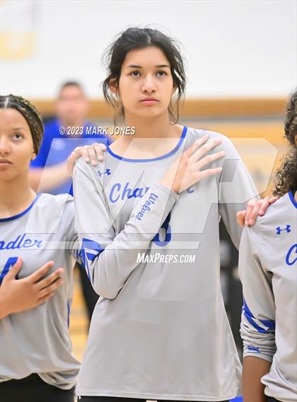 Thumbnail 2 in Chandler @ Xavier College Prep (Senior Night) photogallery.