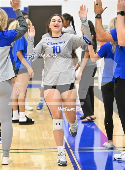 Thumbnail 1 in Chandler @ Xavier College Prep (Senior Night) photogallery.