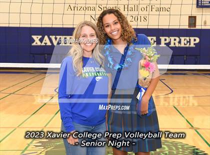 Thumbnail 1 in Chandler @ Xavier College Prep (Senior Night) photogallery.