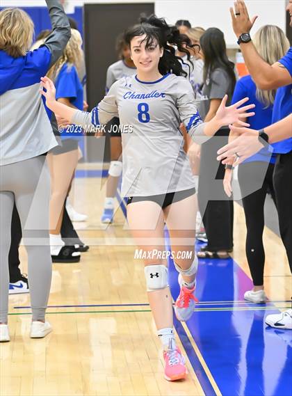 Thumbnail 2 in Chandler @ Xavier College Prep (Senior Night) photogallery.