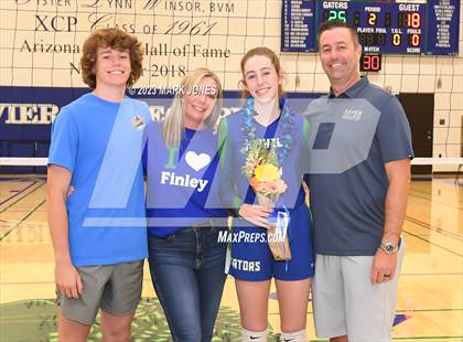 Thumbnail 2 in Chandler @ Xavier College Prep (Senior Night) photogallery.