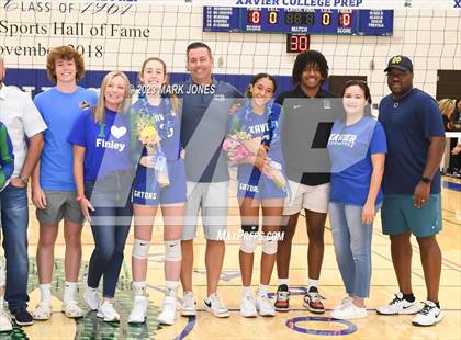 Thumbnail 3 in Chandler @ Xavier College Prep (Senior Night) photogallery.