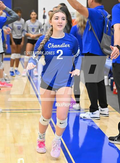 Thumbnail 2 in Chandler @ Xavier College Prep (Senior Night) photogallery.