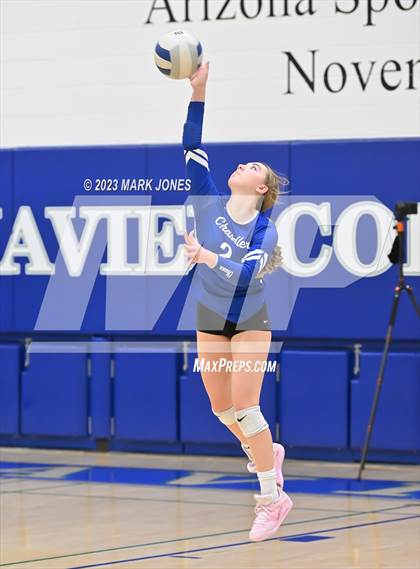 Thumbnail 3 in Chandler @ Xavier College Prep (Senior Night) photogallery.