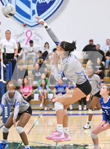 Thumbnail 2 in Chandler @ Xavier College Prep (Senior Night) photogallery.