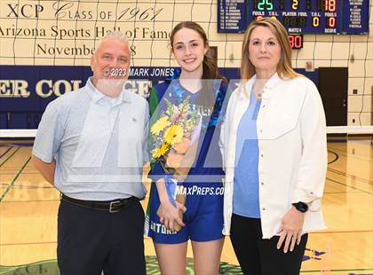 Thumbnail 1 in Chandler @ Xavier College Prep (Senior Night) photogallery.