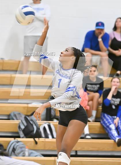 Thumbnail 2 in Chandler @ Xavier College Prep (Senior Night) photogallery.