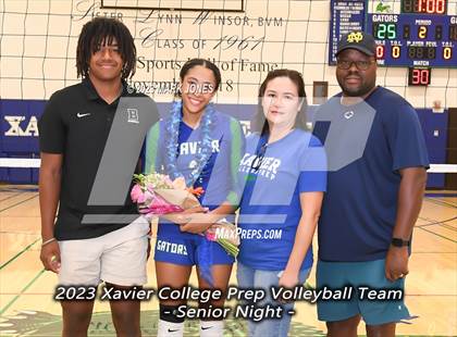 Thumbnail 1 in Chandler @ Xavier College Prep (Senior Night) photogallery.