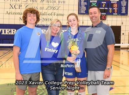Thumbnail 3 in Chandler @ Xavier College Prep (Senior Night) photogallery.