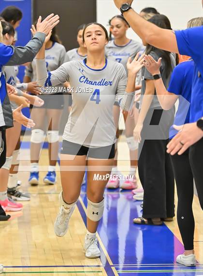 Thumbnail 3 in Chandler @ Xavier College Prep (Senior Night) photogallery.