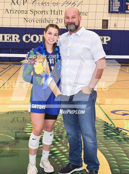 Thumbnail 2 in Chandler @ Xavier College Prep (Senior Night) photogallery.
