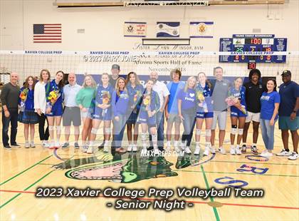 Thumbnail 2 in Chandler @ Xavier College Prep (Senior Night) photogallery.