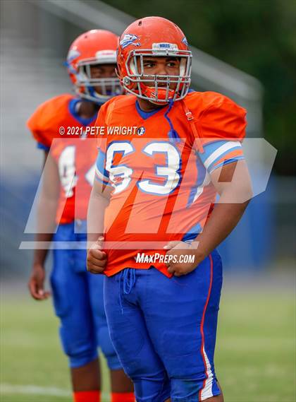 Thumbnail 1 in Braden River vs Southeast JV Football photogallery.