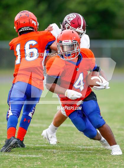 Thumbnail 2 in Braden River vs Southeast JV Football photogallery.