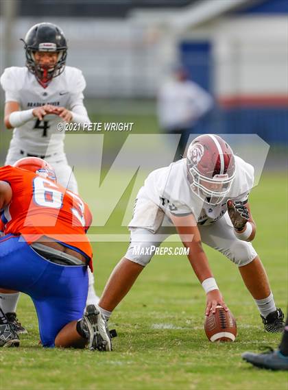 Thumbnail 1 in Braden River vs Southeast JV Football photogallery.