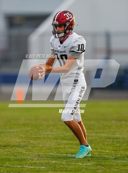 Thumbnail 2 in Braden River vs Southeast JV Football photogallery.