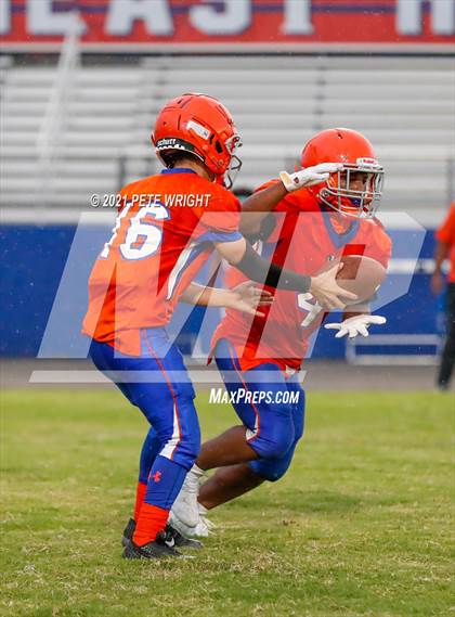 Thumbnail 3 in Braden River vs Southeast JV Football photogallery.