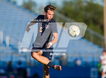 Thumbnail 3 in Leander Glenn vs. Frisco Wakeland (UIL 5A Soccer Semifinal) photogallery.