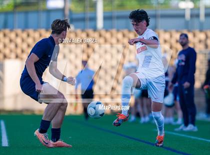 Thumbnail 3 in Leander Glenn vs. Frisco Wakeland (UIL 5A Soccer Semifinal) photogallery.