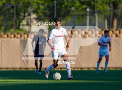 Thumbnail 2 in Leander Glenn vs. Frisco Wakeland (UIL 5A Soccer Semifinal) photogallery.