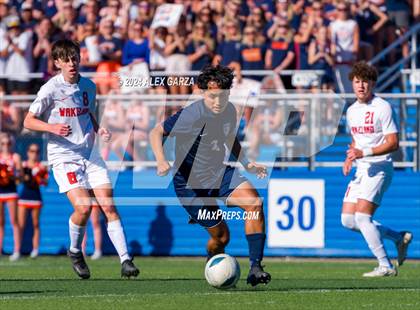Thumbnail 2 in Leander Glenn vs. Frisco Wakeland (UIL 5A Soccer Semifinal) photogallery.