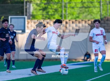 Thumbnail 2 in Leander Glenn vs. Frisco Wakeland (UIL 5A Soccer Semifinal) photogallery.