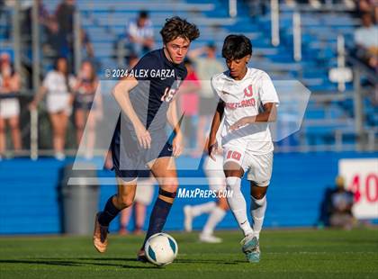 Thumbnail 3 in Leander Glenn vs. Frisco Wakeland (UIL 5A Soccer Semifinal) photogallery.
