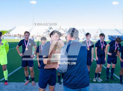 Thumbnail 1 in Leander Glenn vs. Frisco Wakeland (UIL 5A Soccer Semifinal) photogallery.