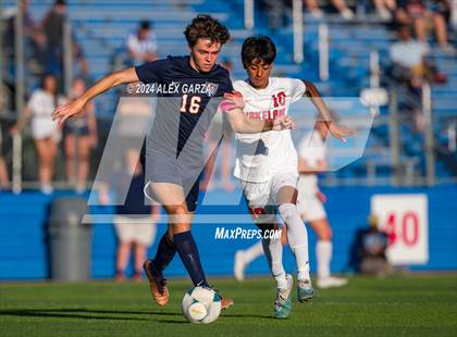 Thumbnail 1 in Leander Glenn vs. Frisco Wakeland (UIL 5A Soccer Semifinal) photogallery.