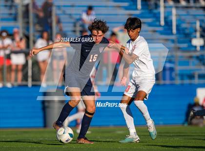 Thumbnail 2 in Leander Glenn vs. Frisco Wakeland (UIL 5A Soccer Semifinal) photogallery.