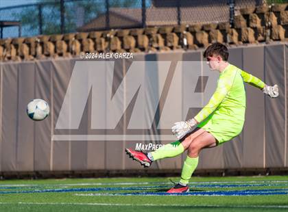 Thumbnail 2 in Leander Glenn vs. Frisco Wakeland (UIL 5A Soccer Semifinal) photogallery.