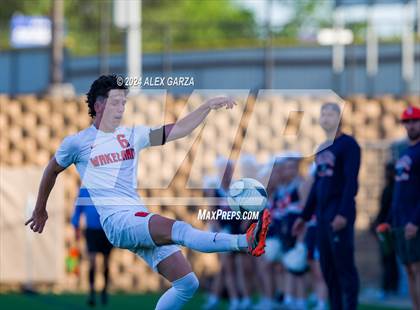 Thumbnail 2 in Leander Glenn vs. Frisco Wakeland (UIL 5A Soccer Semifinal) photogallery.