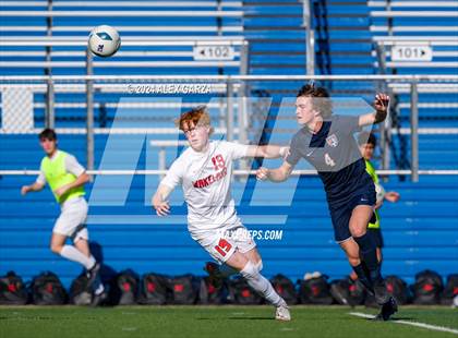 Thumbnail 2 in Leander Glenn vs. Frisco Wakeland (UIL 5A Soccer Semifinal) photogallery.