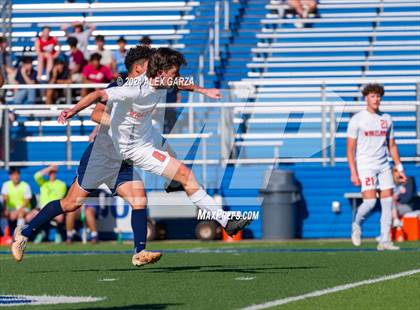 Thumbnail 1 in Leander Glenn vs. Frisco Wakeland (UIL 5A Soccer Semifinal) photogallery.