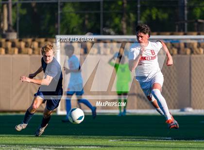 Thumbnail 3 in Leander Glenn vs. Frisco Wakeland (UIL 5A Soccer Semifinal) photogallery.