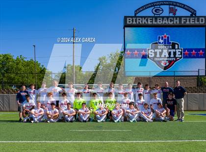 Thumbnail 1 in Leander Glenn vs. Frisco Wakeland (UIL 5A Soccer Semifinal) photogallery.