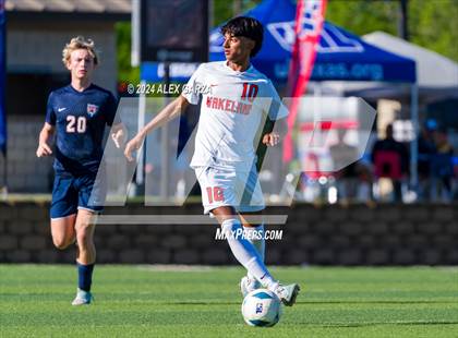 Thumbnail 2 in Leander Glenn vs. Frisco Wakeland (UIL 5A Soccer Semifinal) photogallery.