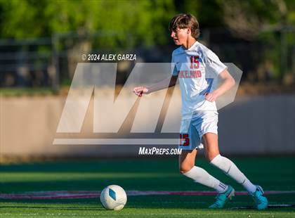 Thumbnail 3 in Leander Glenn vs. Frisco Wakeland (UIL 5A Soccer Semifinal) photogallery.