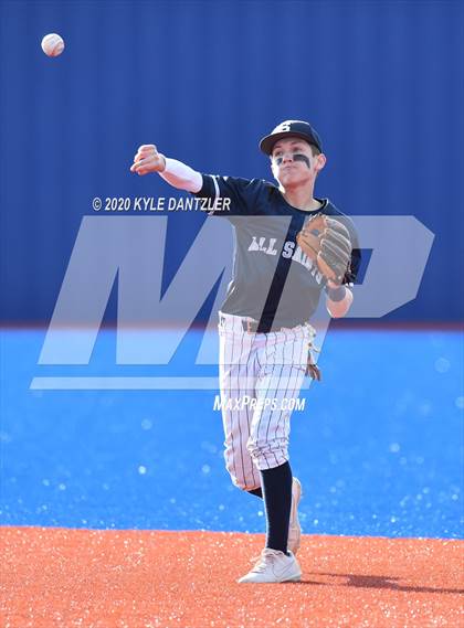 Thumbnail 3 in All Saints vs Grace Community (McLain/Cowart Invitational) photogallery.