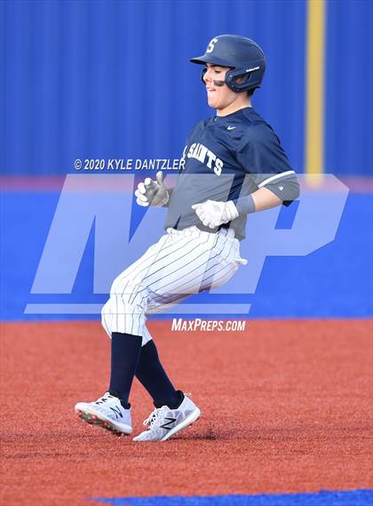 Thumbnail 1 in All Saints vs Grace Community (McLain/Cowart Invitational) photogallery.